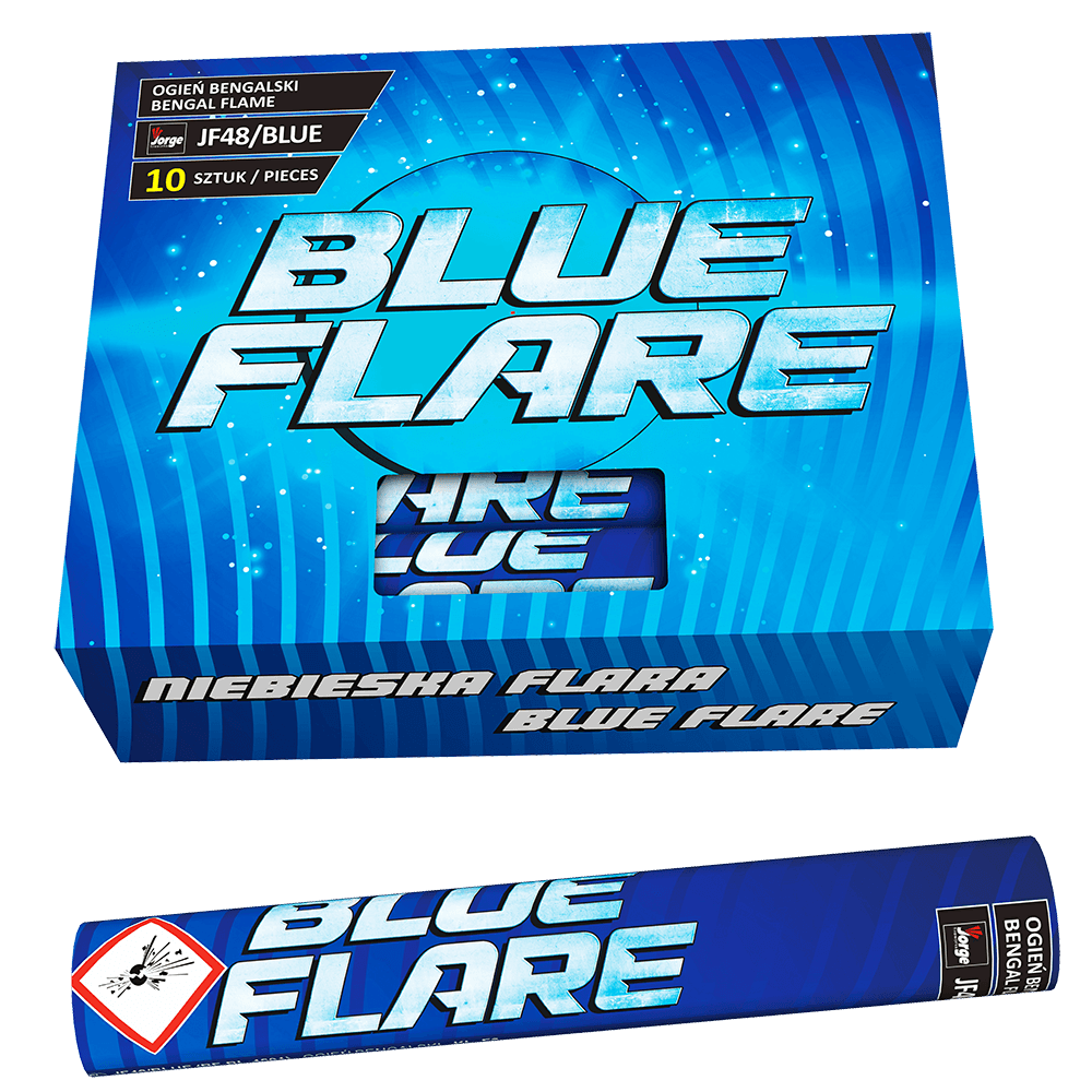 JF48/BLUE_CE - BENGAL BLUE FLAME
