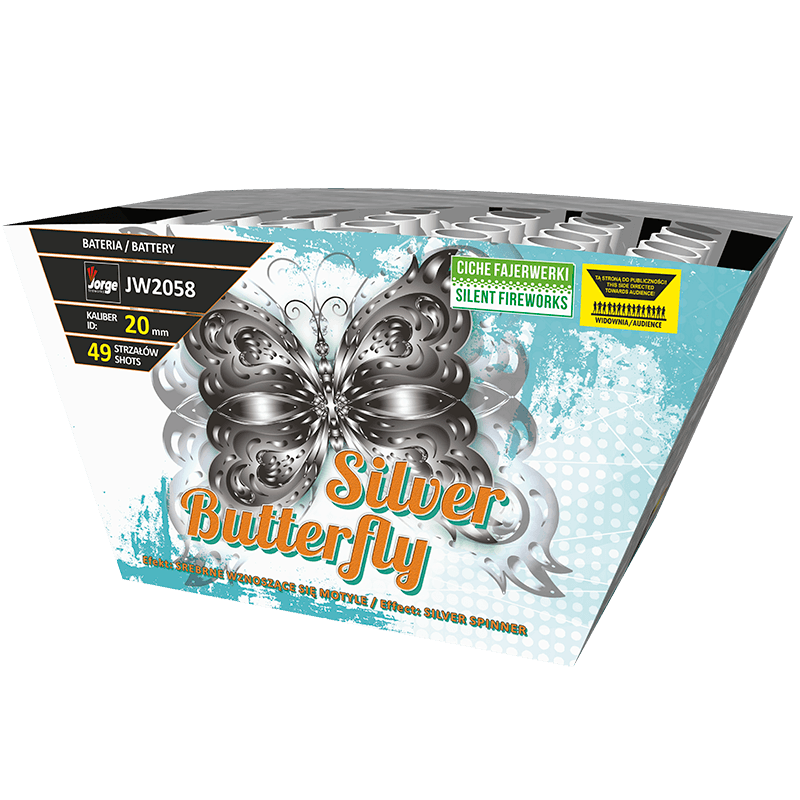 JW2058_CE - SILVER BUTTERFLY