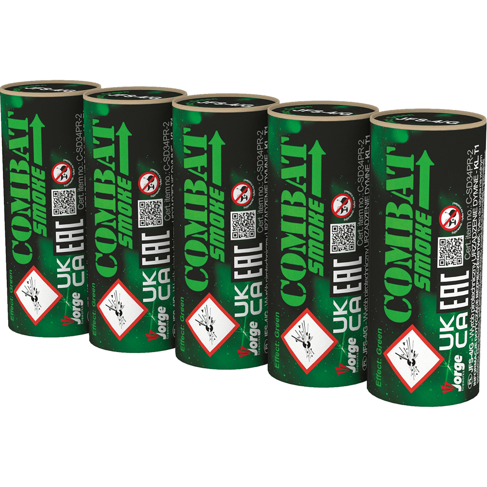 JFS-4/G_CE - COMBAT SMOKE - GREEN 