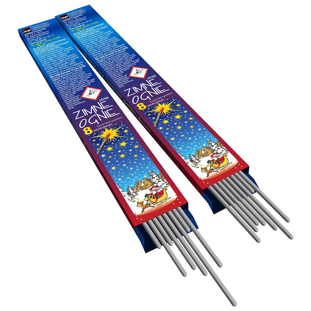 JO30_CE - SPARKLERS / ZIMNE OGNIE