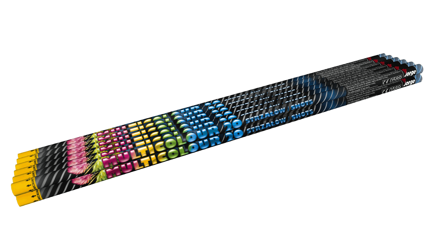 T6238_CE - MULTICOLOUR 20 STRZAŁÓW / SHOTS