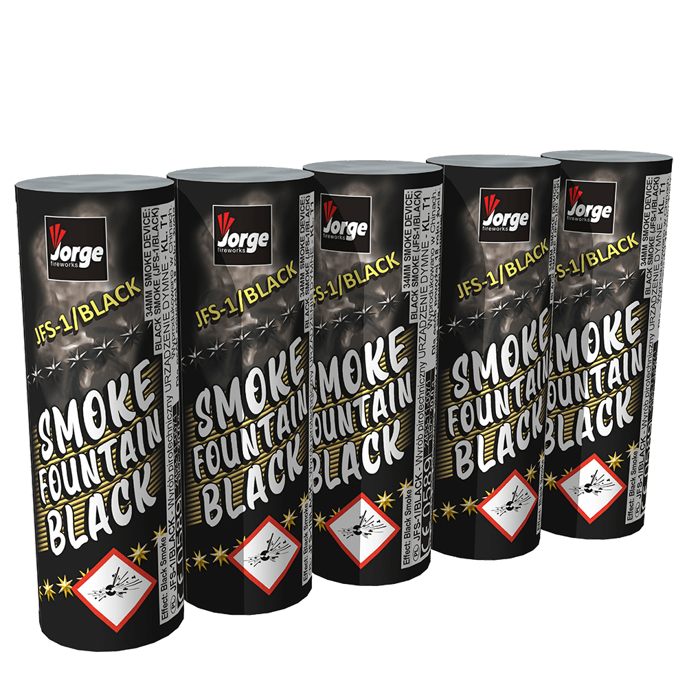 JFS-1/BLACK_CE - SMOKE FOUNTAIN - BLACK