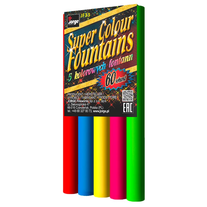 JF33_CE - SUPER COLOUR FOUNTAINS