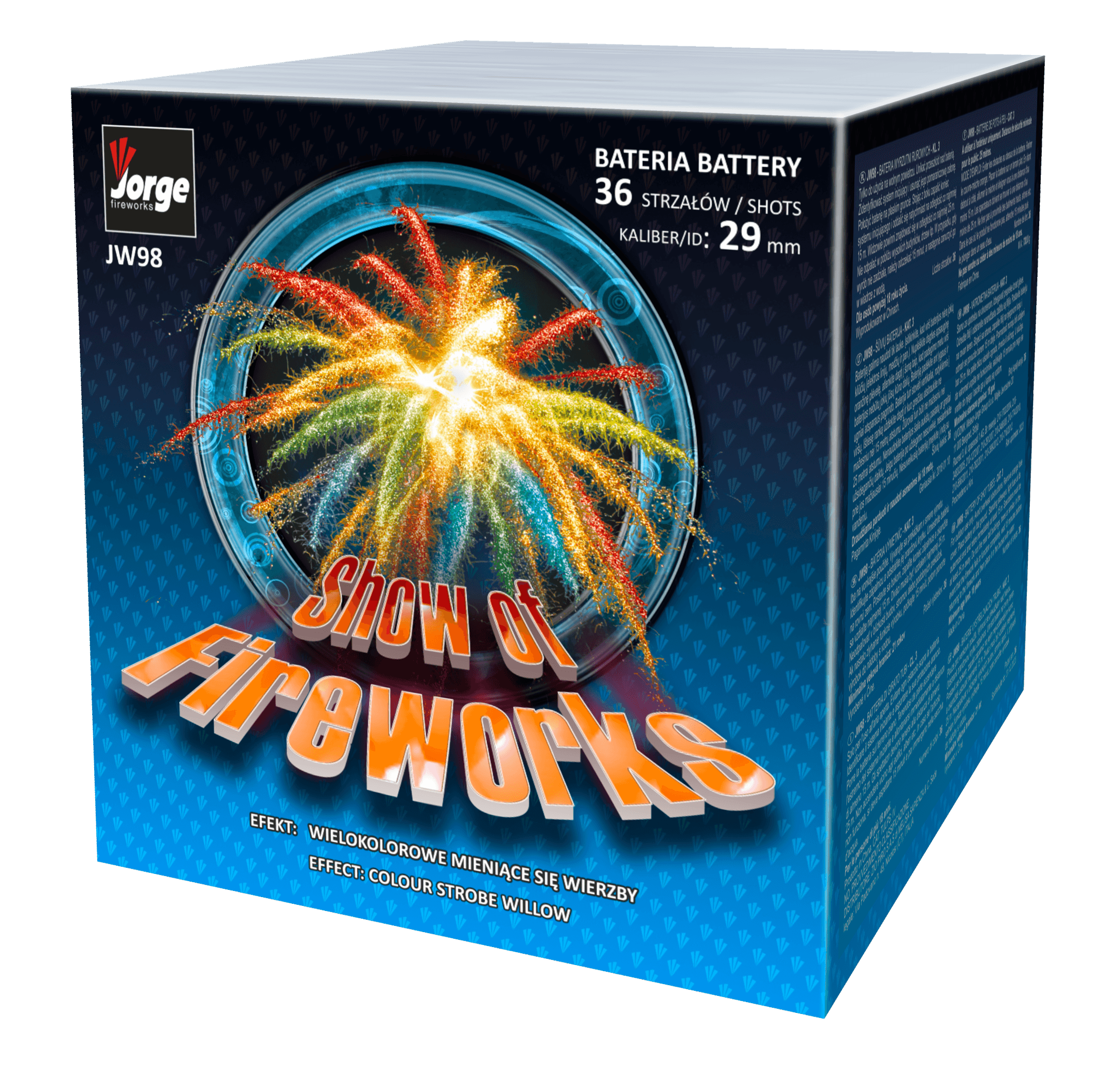 JW98_CE_1.3G - SHOW OF FIREWORKS