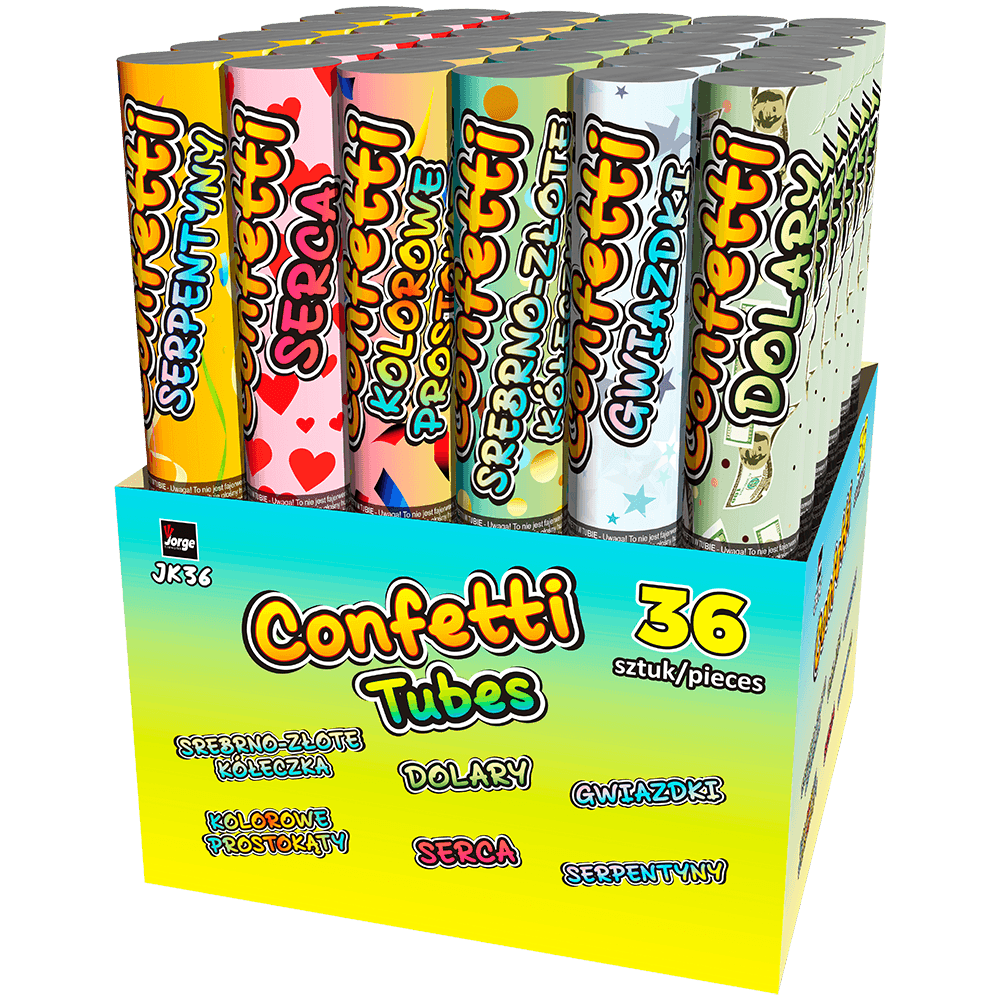JK36 - CONFETTI TUBES