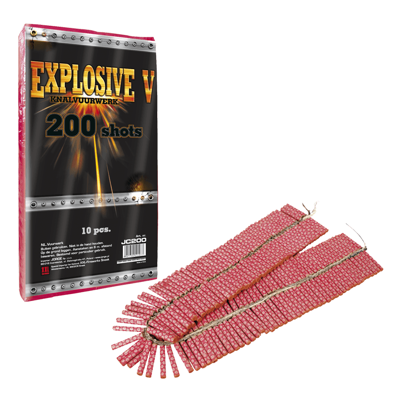 JC200_CE - EXPLOSIVE V - 200 BANGS