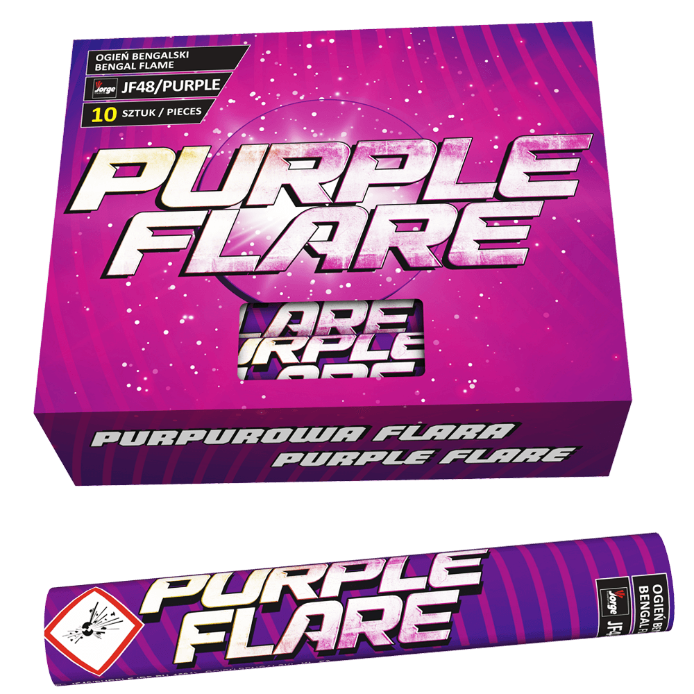 JF48/PURPLE_CE - BENGAL PURPLE FLAME