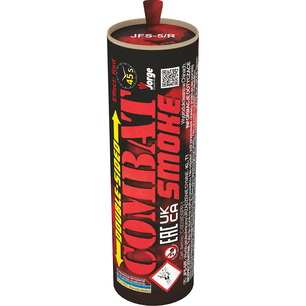 JFS-5/R_CE - COMBAT SMOKE - RED